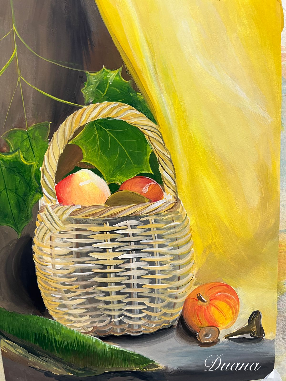 Работа ученика